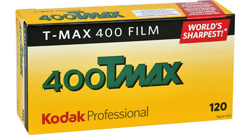 Kodak Pro T-Max 400 analog 120 film